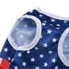 Summer Dog Clothes Independence Day Cooling Breathable Cloth Mesh Print Vest for Small Medium Dogs Cats Chihuahua Pug Clothing