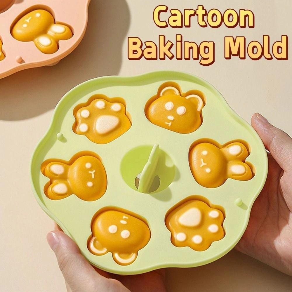 190ML Silicone Cake Mold DIY Assist Food Baking Mold Cartoon Baking Mold  Baking Supplies