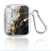 Fashion Marble Pattern Case For Airpods Pro3 Pro2 4 2 1 Pro 3 Clear Earphone Cases Cover