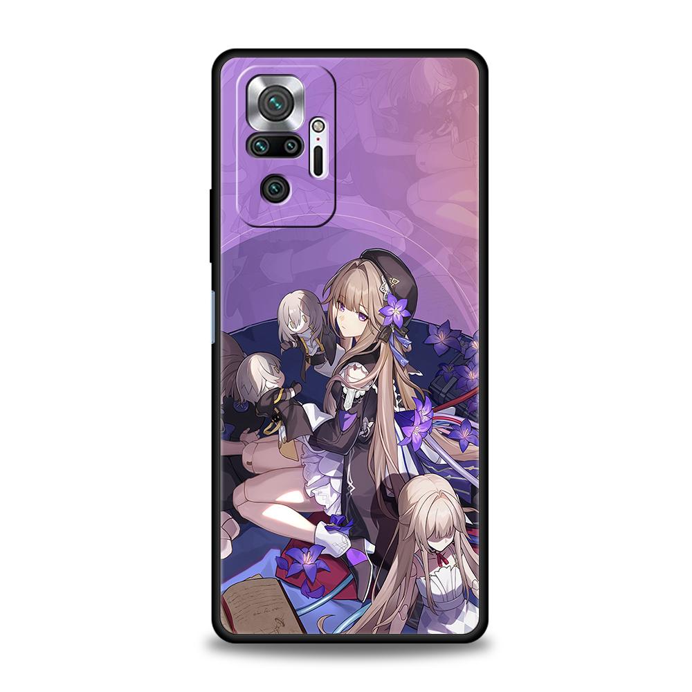 Honkai Star Rail Blade Jing Yuan Phone Case For Xiaomi Redmi Note 12 5G 10C 10 11 9 8 Pro Plus 9S 7 8T 9T 9A 8A 9C K50 K40 Cover