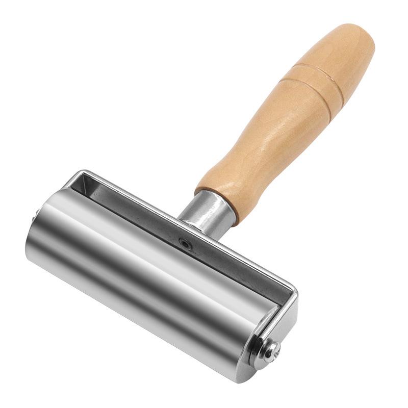 

1PC Leather Glue Laminating Roller Leather Press Edge Roller Platen Tools for Craft DIY Laminating Tool for Leather Craft. as the picture