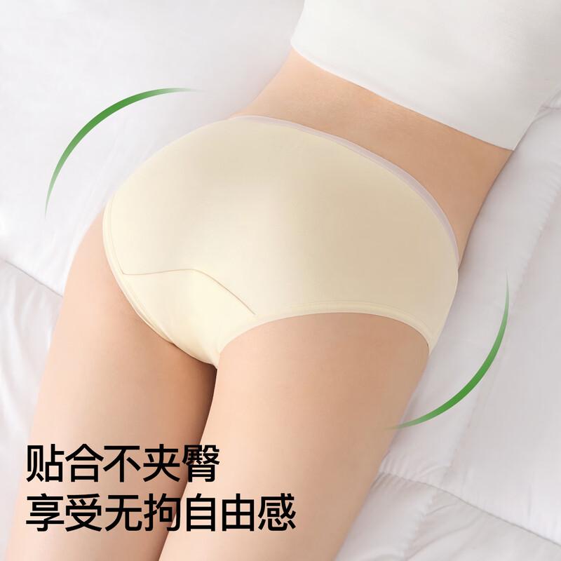 SecretWorld Women's Pure Cotton Antibacterial Mid-Rise Briefs