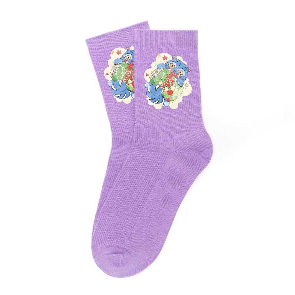 Neueste Kpop-Dämonenjäger-Socken, weich, dick und warm, für Schüler, Outdoor-Sportarten, Herbst, kalte Jahreszeit, Mädchen, wadenlang, Kindergeburtstag, Geschenk