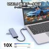 Hub with 4K HDMI Video PD 100W Fast USB Data and SD TF Card HDMI Type C Adapter for Working from No Setup Compatible with MacBook iPad Surface and