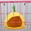 Liten Husdjur Hamster Igelkott Groda / Ananasform Säng Hus Bo Hängmatta