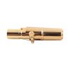 7C Tenor Saxophone Mouthpiece Musical Instrument Accessories Brass Material with  Cap Buckle Patch