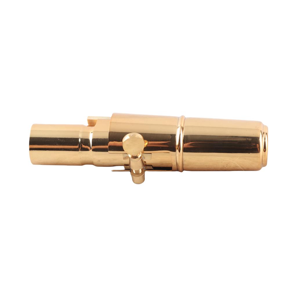 7C Tenor Saxophone Mouthpiece Musical Instrument Accessories Brass Material with  Cap Buckle Patch