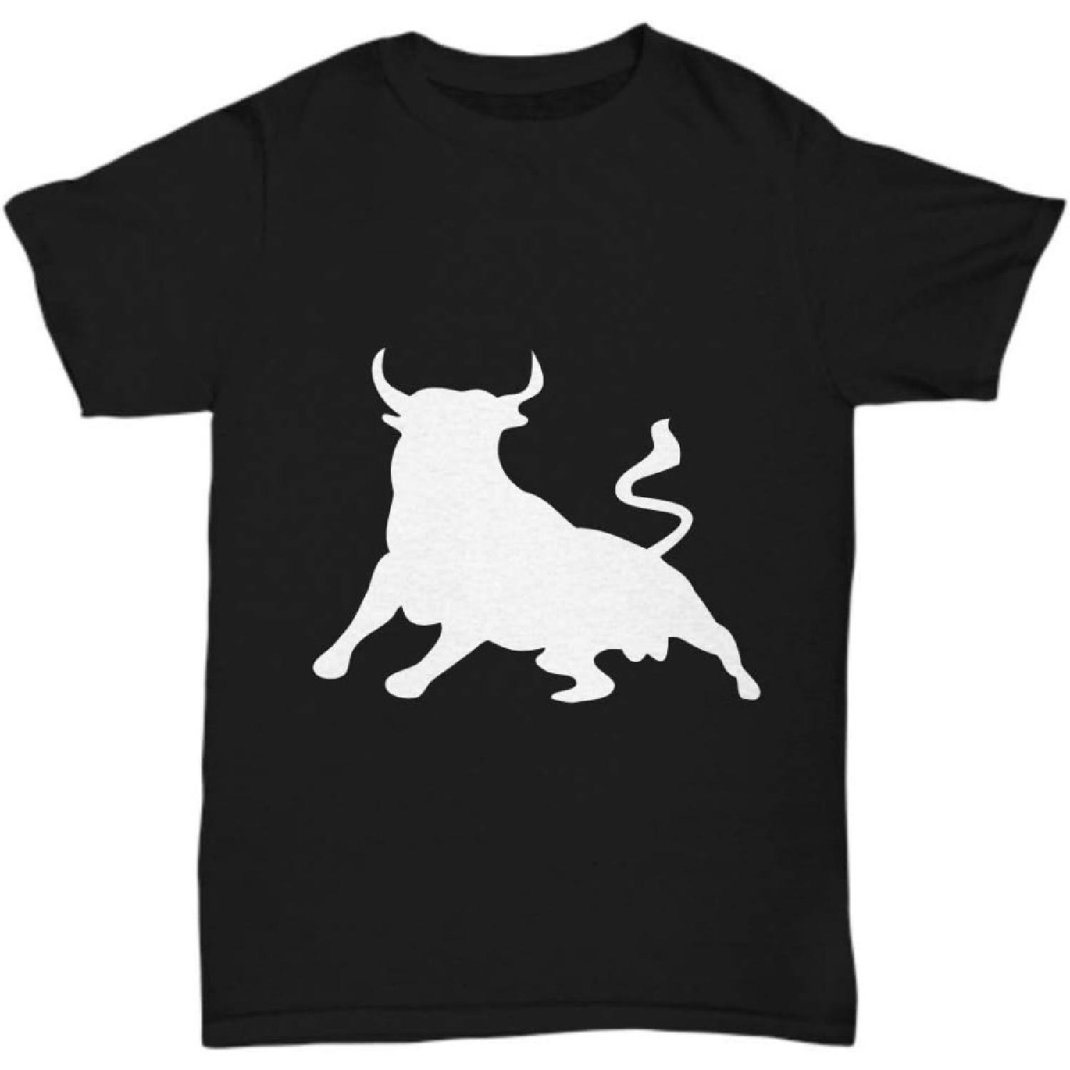 

Wall Street Bull T-Shirt Gift for Investor Banker Broker Rancher Cowboy Farmer Chicago - Unisex Tee XXXXXL різнокольоровий