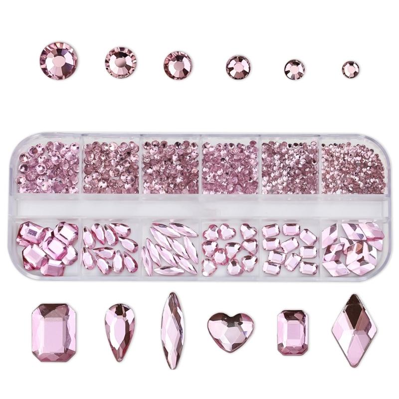 Nail Charms Multi Shapes Nail Rhinestones Charms Nail Gems Nail Art Decorations