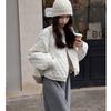 Down Cotton Clothes Winter Short Fashion Small Fashion Light Cotton Clothes Padded Loose Coat Women