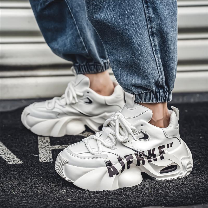 2024 Fashion Chunky Sneakers Men Designer Shoes Letter Print Original Men's Sneakers Comfortable Casual Sneaker Man Tenis Hombre