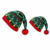 Warm Xmas Baby Beanie Knit Hat Crochet Christmas Tree Santa Hat  Adults Children