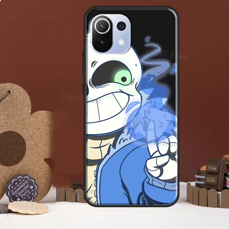 Undertale Sans Doggo Funda For POCO F5 X3 X4 X5 Pro F4 GT C40 F3 Case For Xiaomi 11T 12T Pro 12 X 13 Lite Cover