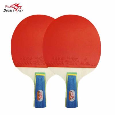 Double Fish S-126A Table Tennis Paddle Set with 2 Penhold Rackets