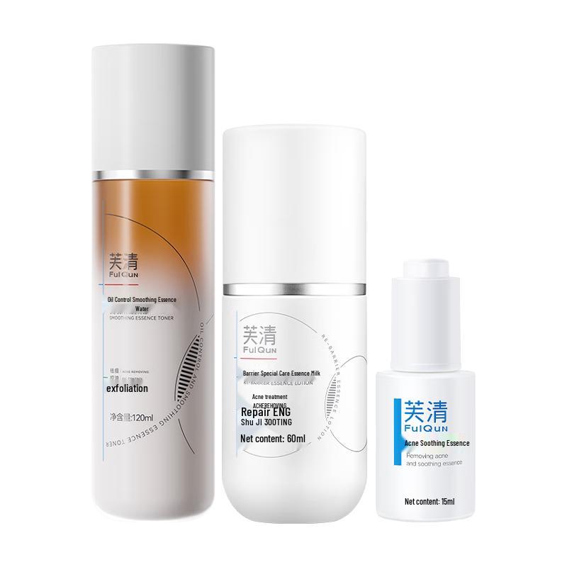 FulQun Herbal Tea Acne & Oil Control Skincare Set