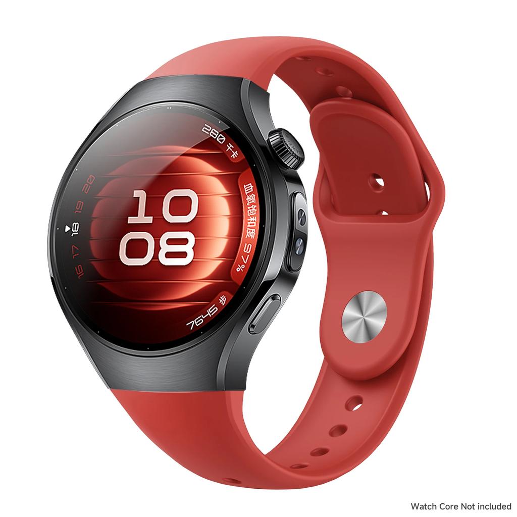 Soft Silicone Watch Strap For Huawei Watch 5 46MM No Gaps Sport Band Bracelet For Huawei Watch 5 42MM Wrist Band Watchbands