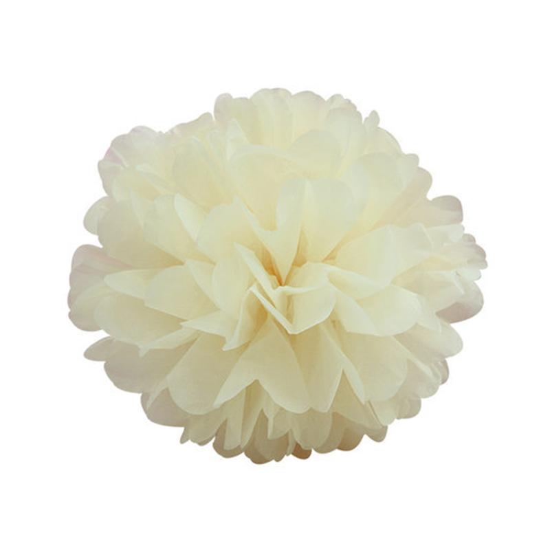 5pcs 6''-12'' Tissue Paper Pompoms Wedding Decorative Paper Flowers Ball Baby Shower Birthday Party Decoration Paper Pom Poms