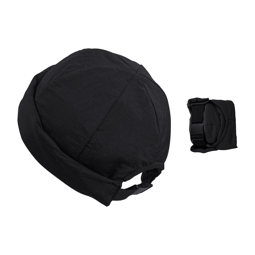 Clape Roll Solid Sag Short Islamic Hat Cap, Round, Brimless, Water-Repellent, Color, Cap, Outdoor, Unique, Cap, Breathable, Casual, Warm, Fall/Winter