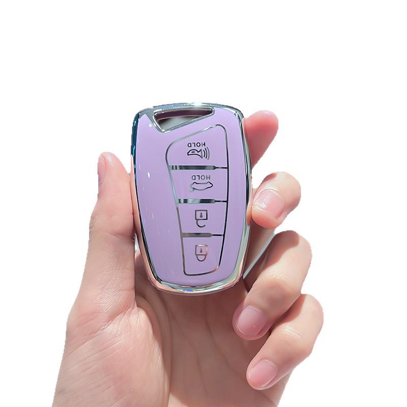 Beijing Hyundai 2013-17 New Santa Fe Key Case ix45 Shell Cover