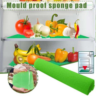 (Nikita) 4PC Refrigerator Sponge Mat Filter Cotton Refrigerator Mat
