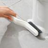 2 Stück Spaltenreinigungsbürste Toilettenbürste Multifunktionale Bodenfugenbürste Langer Griff für Wand Bodenfliesen Fenster