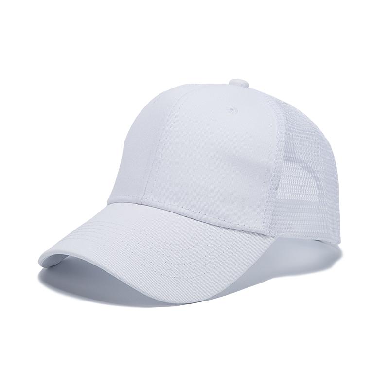 Custom Embroidery logo High Quality Mesh Cap Hats 6 Panel Trucker Hat