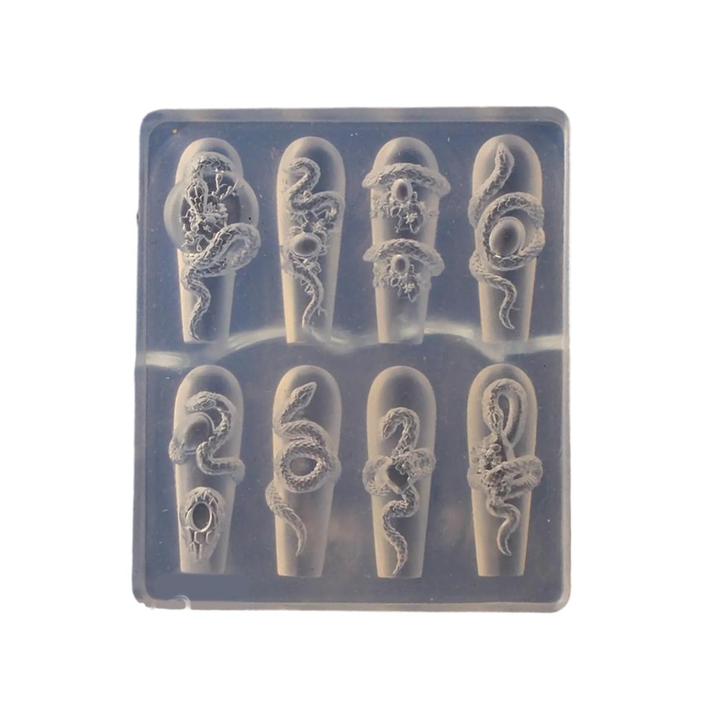 Elegant Bowknot Silicone Mould Set for Creating 3D Nail Art Earrings and Necklaces Crafting Tool Fashion Statement