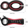 Jar Opener for Weak Hands, Easy Twist Jar Opener For Seniors with Arthritis, 5 In 1 Multi Function Bottle Opener Lid Opener
