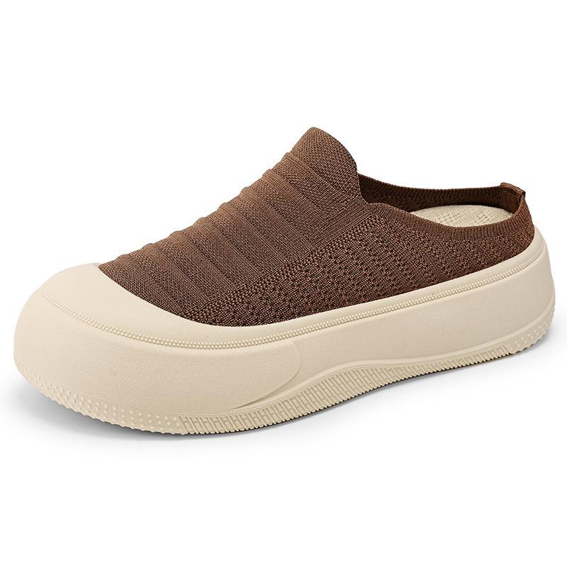 Shoes women's summer platform women's shoes comfortable casual shoes fashionable versatile heightening shoes bag head slippers fisherman shoes