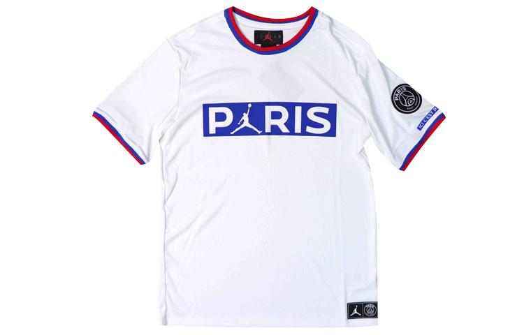 Мужская футболка Jordan Paris Saint Germain Командная Белая BQ8359-100 L