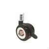 Noise Reducing Noiseless Swivel Caster Effortless Rolling Chair Wheel Set