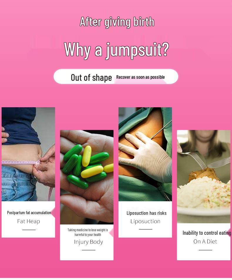 European Lace Zipper Bodysuit: Rubber Chest Binding, Abdomen Tightening, Hip-Lifting, Body-Shaping Lingerie for Women