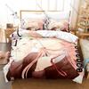 Dake ja Nai Shikimori-san Bedding Set Duvet Cover + 2 Pillowcases Cute Romantic Slice of Life Anime Bedroom Decor