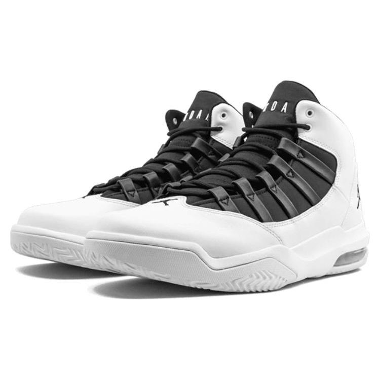 New JORDAN Max Aura White Black AQ9084-100
