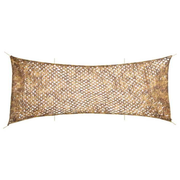 Camouflage Net with Storage Bag 721x294 Cm Sand