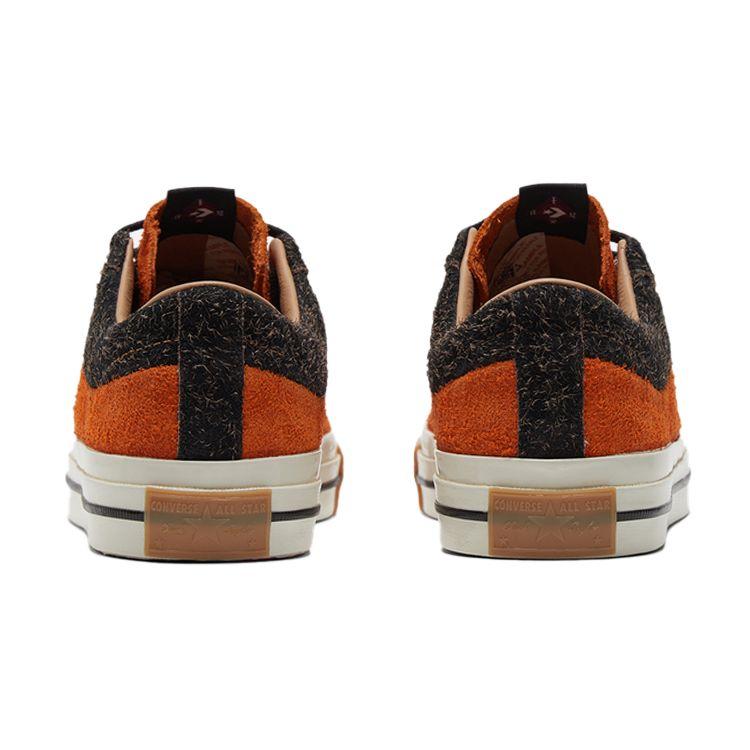 Converse One Star New Year Water Tiger Series Slip Resistant Durable Low Top Skate Shoes Unisex Sneaker Sunset-Orange 173200C