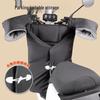 Fleece-Lined Waterproof Winter Motorcycle Windshield Cover