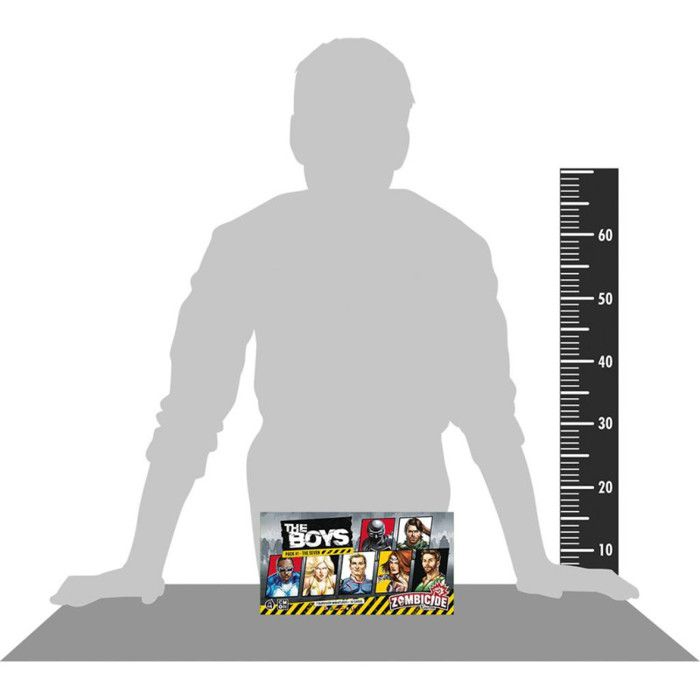 Jeu de figurines - Zombicide : The Boys - Extension Pack 1 - 7 figurines - A partir de 14 ans