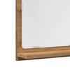 Bathroom Mirror with Shelf Artisan Oak Finish 40 x 11 x 37 cm Engineered Wood