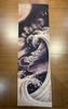 hand towel from all over the Soga Dragon Ukiyo-e world, Shohaku,
