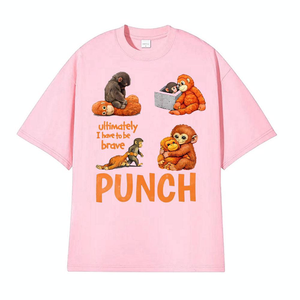 Baby Punch Monkey Lonely Punch Essential Tshirts Men Women Summer Fashion Style Classic T Shirt 100 Cotton ONeck Tshirt Tops