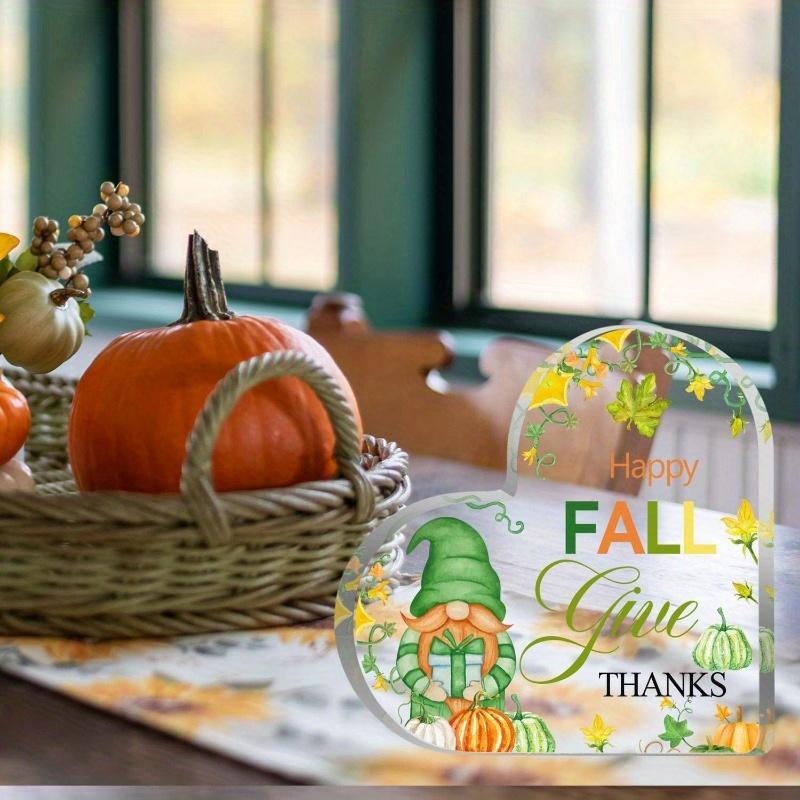 Autumn Heart Gift - Seasonal Thanksgiving Decor with Photography Utility for Lovers