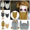 Fake Beard Halloween Fake Mustache Long Fluff Realistic Fake Beard Fun   Halloween Costume