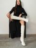 Blanc Sur Blanc Leo Long Boots 7Cm Ivory