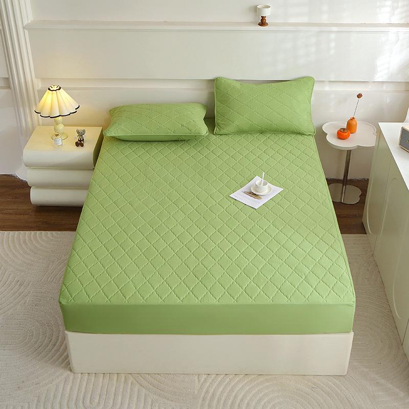Waterproof Quilted Fitted Sheet: Machine Washable Incontinence Mattress Protector & Topper for US Standard Beds
