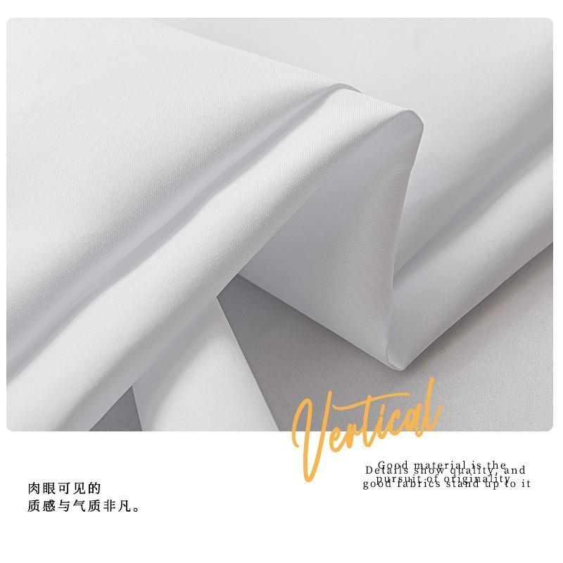 Household Hot Sale Polyester Rectangular Tablecloth Banquet Tablecloth Wedding Party Home Solid Color Polished Tablecloth