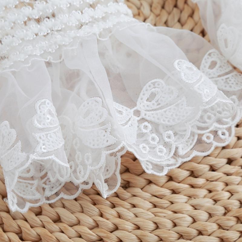 Embroidery Flower Arm Covers Comfortable Decorative Sleeves Wrist Cuff Sleeves For Women Teens Fashion Accessories