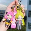 Adorable Spy Family Keychain Anya Figurines Silicone Model American Style Gift