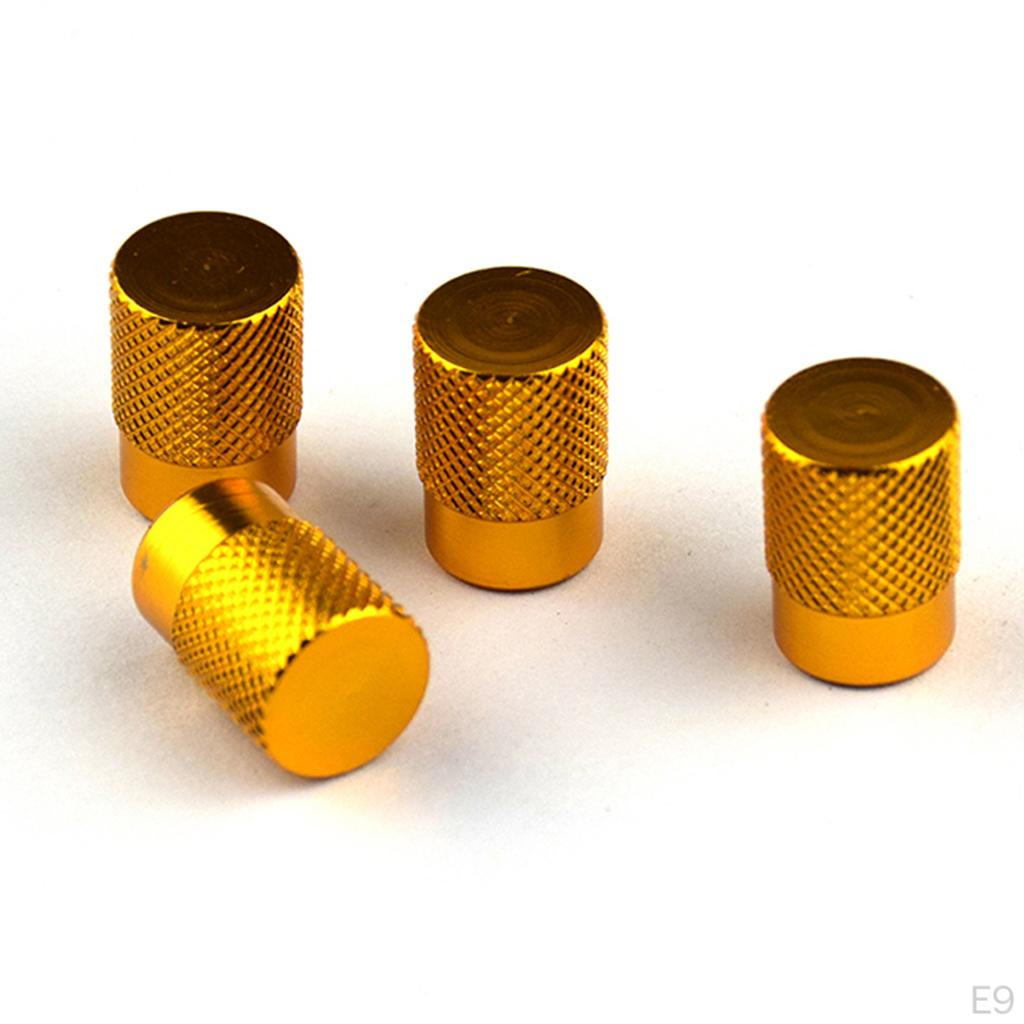Aluminum Alloy Car Tubeless Wheel Tire Valve Dust Caps
