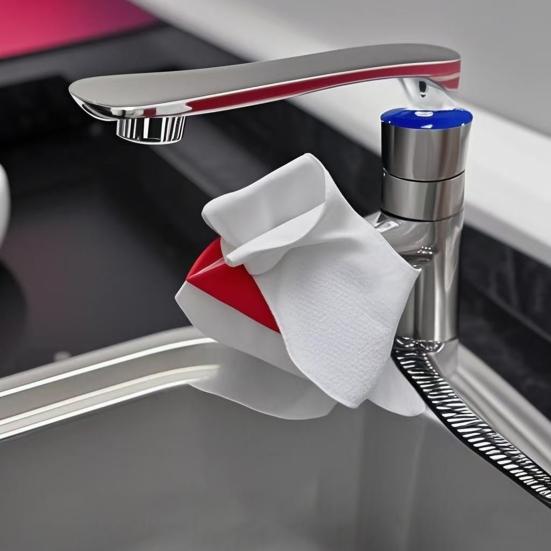Universal Faucet Water Filter Bag Non-Woven Fabric High-Density Sediment Remover for Tap Water Rust & Particles Anti-Splash Soft Flow Faucet Cover